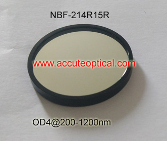 214nm narrow bandpass filter