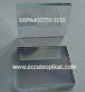 Visible Light Beamsplitter Plate with AR coating