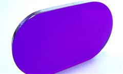 紫色滤光片，紫玻璃