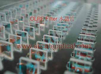 three layers OLPF filters