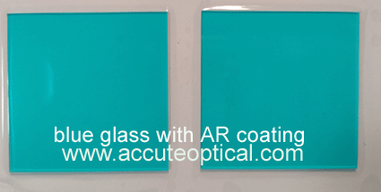 Blue Glass with AR coating